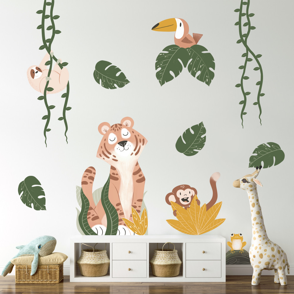 Wandsticker – DSCHUNGEL Wandsticker – DSCHUNGEL